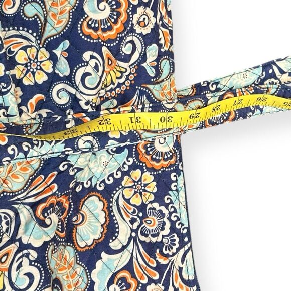 VERA BRADLEY Kaddie Libbie Quilted Paisley Weekender Travel Bag – Blue/Teal/Oran - Picture 6 of 6